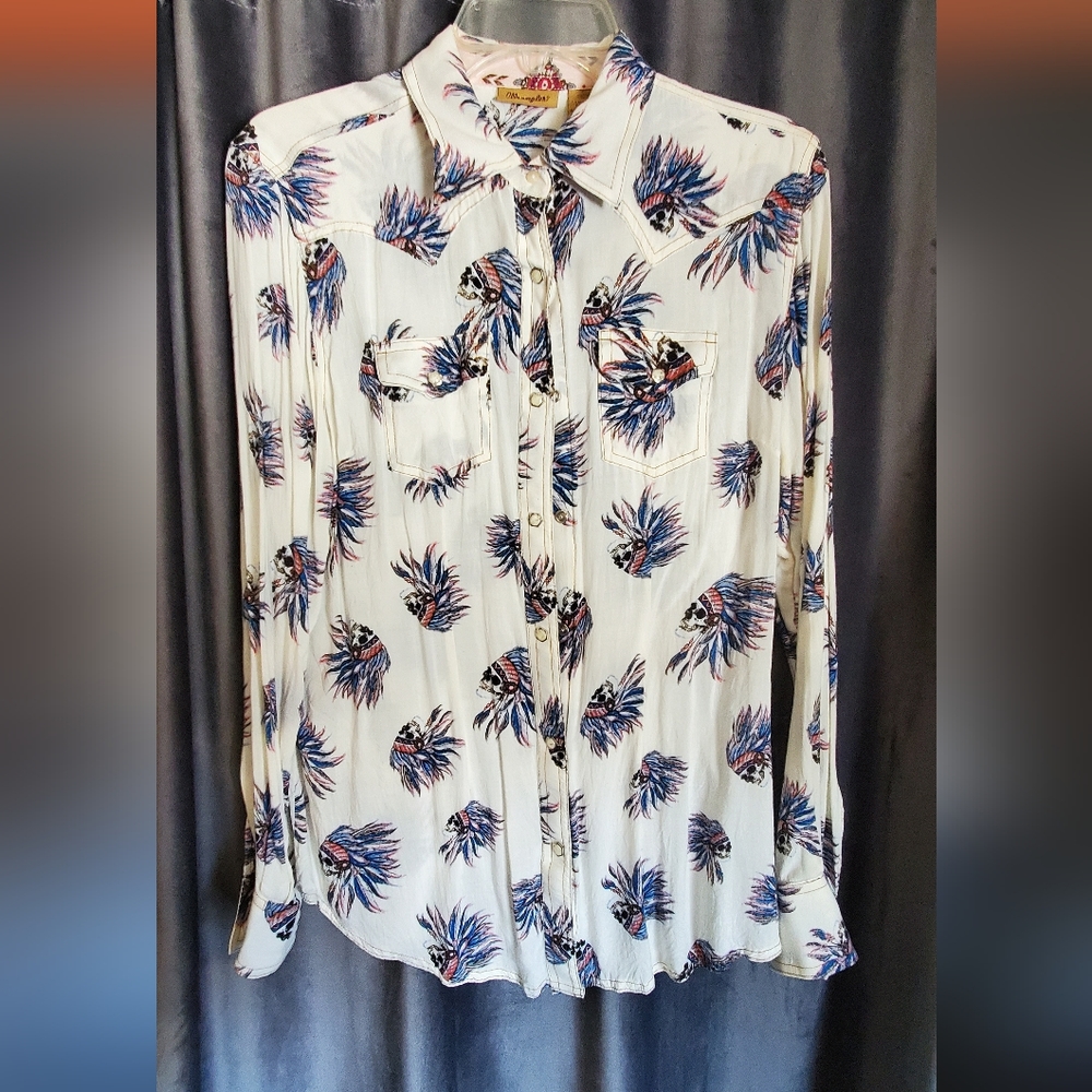 Wrangler Pearl Snap Button Down